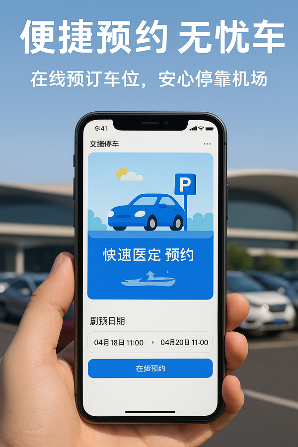 **出差or旅游，安心停车从文锋开始——全流程可视化管理**