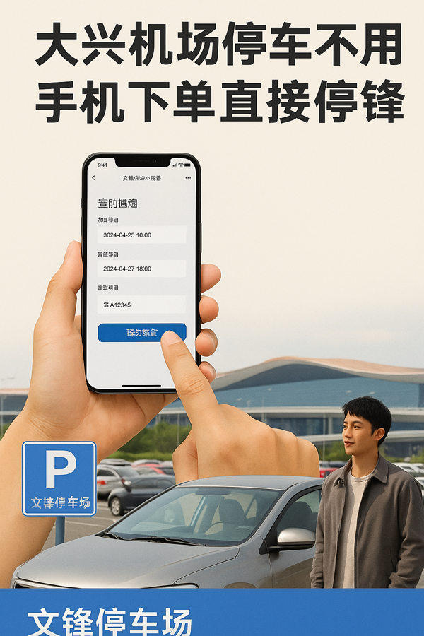 大兴机场停车有“门道”，懂行的人都选文锋